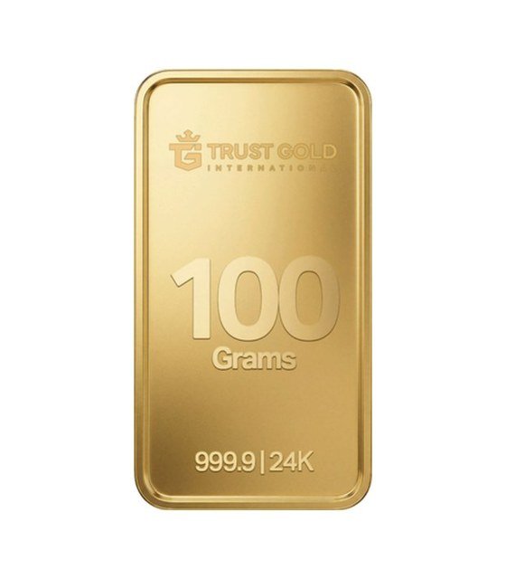TRUST GOLD Feingoldbarren 100 g — Werterhalt über 1 Jahr