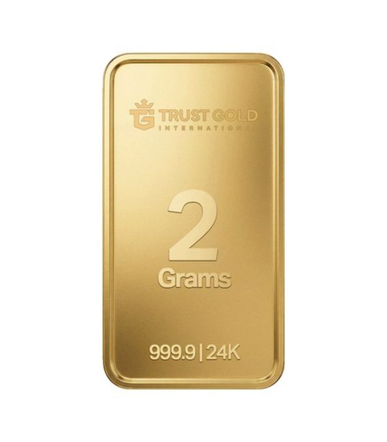 TRUST GOLD Feingoldbarren 2 g, 999,9 Feingold 24 Karat
